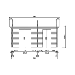 Amelia puutarhatalo Brosmerk