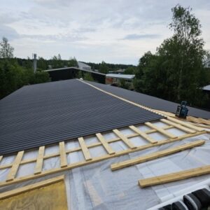 Brosmerk rakennustyö