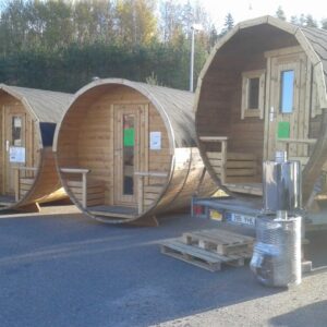 Brosmerk tynnyrisauna