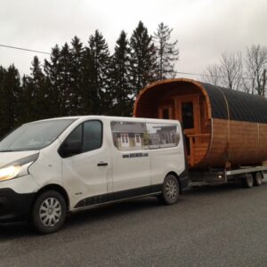 Brosmerk tynnyrisauna