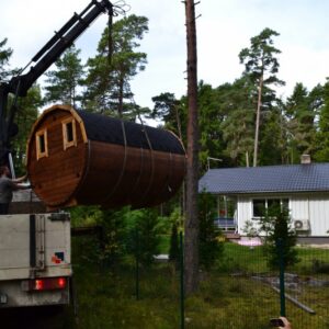 Brosmerk tynnyrisauna