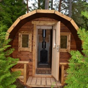 Brosmerk tynnyrisauna