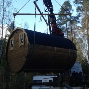 Brosmerk tynnyrisauna