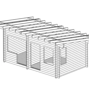 Caleb puutarhatalo Brosmerk