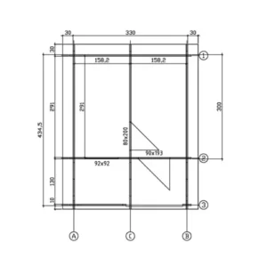 Finn puutarhatalo Brosmerk