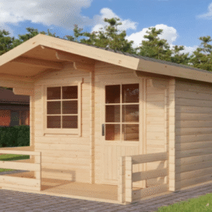 Finn puutarhatalo Brosmerk