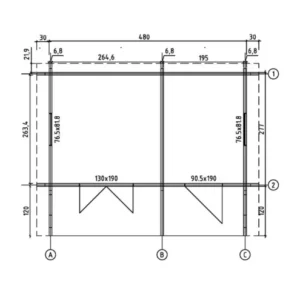 Julian puutarhatalo Brosmerk