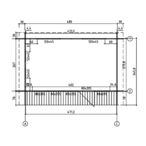 Liam puutarhatalo Brosmerk