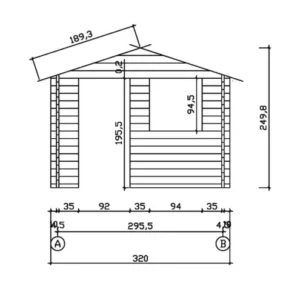 Luna piharakennus Brosmerk