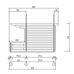 Titan pihasauna Brosmerk