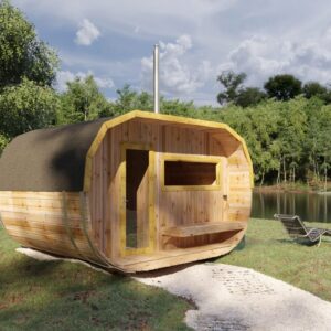 Brosmerk tynnyrisauna