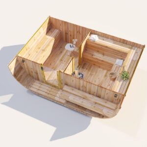 Brosmerk tynnyrisauna