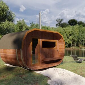 Brosmerk tynnyrisauna