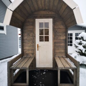 Brosmerk kärrysauna