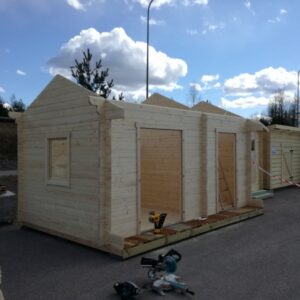 Brosmerk puutarhamökki