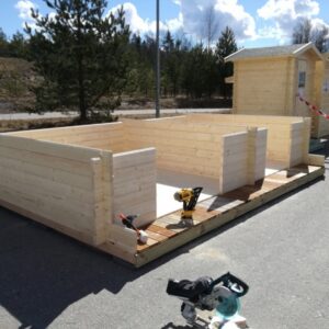 Brosmerk puutarhamökki