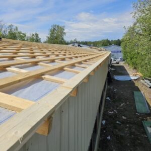 Brosmerk rakennustyö