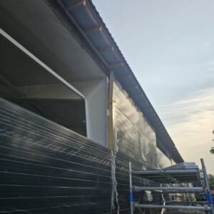 Brosmerk rakennustyö