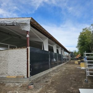 Brosmerk rakennustyö