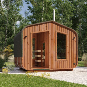 Brosmerk tynnyrisauna