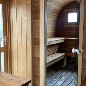 Brosmerk tynnyrisauna