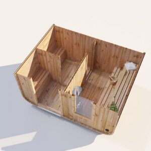 Brosmerk tynnyrisauna