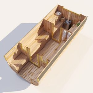 Brosmerk tynnyrisauna