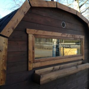 Brosmerk tynnyrisauna