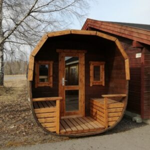 Brosmerk tynnyrisauna