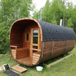 Brosmerk tynnyrisauna