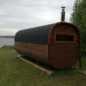 Brosmerk tynnyrisauna