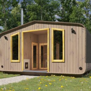 Brosmerk tynnyrisauna