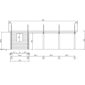 Brosmerk autotalli V6