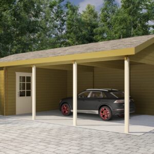 Brosmerk autotalli V6