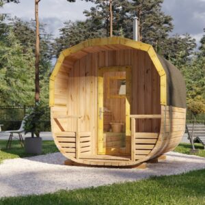 Brosmerk tynnyrisauna Leo