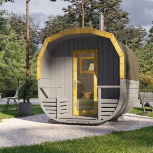 Brosmerk tynnyrisauna Leo