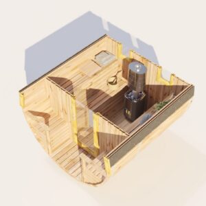 Brosmerk tynnyrisauna Owen